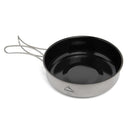 Lightweight Titanium Camping Cookware Set for Hiking Gear Lightweight Titanium Camping Cookware Set for Hiking Gear