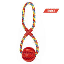 Dog Treat Balls Interactive Rope Rubber Toys for Small Dogs Dog Treat Balls Interactive Rope Rubber Toys for Small Dogs