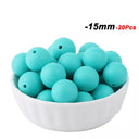 Baby Round Silicone Beads Safe Multi-functional Teething Relief Baby Round Silicone Beads Safe Multi-functional Teething Relief