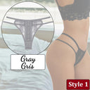 Luxurious Lace Waist Belt Thong Panties for Seductive Comfort Luxurious Lace Waist Belt Thong Panties for Seductive Comfort