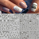 Stylish Floral & Geometric Nail Decals for Creative Manicures Stylish Floral & Geometric Nail Decals for Creative Manicures