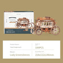 Ruoke Old-Fashioned Projector Wooden 3DIY Puzzle Pack Gifts Ruoke Old-Fashioned Projector Wooden 3DIY Puzzle Pack Gifts