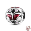 Sterling Silver Red Heart Beads for Pandora Jewelry Gifts Sterling Silver Red Heart Beads for Pandora Jewelry Gifts