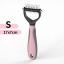 Pet Grooming Comb: Shedding Trimming Deshedding Brush Tool Pet Grooming Comb: Shedding Trimming Deshedding Brush Tool