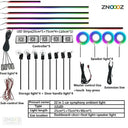 Upgrade Car Interior Ambient Lights With 18In1 Neon RGB LED Strips App Control Upgrade Car Interior Ambient Lights With 18In1 Neon RGB LED Strips App Control