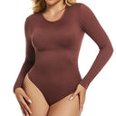 GUUDIA Women's Seamless Tummy Control Bodysuit Open Crotch GUUDIA Women's Seamless Tummy Control Bodysuit Open Crotch