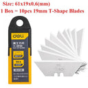 Deli Snap-off Utility Knife with High Carbon Steel Blades Deli Snap-off Utility Knife with High Carbon Steel Blades