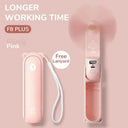 JISULIFE 3In1 Handheld Fan Power Bank And Light Portable JISULIFE 3In1 Handheld Fan Power Bank And Light Portable