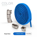 Elastic Press Lock Sneaker Laces Stylish No-Tie Flat Shoelaces Elastic Press Lock Sneaker Laces Stylish No-Tie Flat Shoelaces