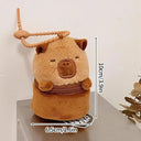 Funny Capybara Plush Toys Cute Keychain Pendant Doll Gift Funny Capybara Plush Toys Cute Keychain Pendant Doll Gift