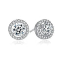 Starlight Elegance Sterling Silver Star Stud Earrings Zircon Starlight Elegance Sterling Silver Star Stud Earrings Zircon