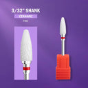 Ceramic Tungsten Nail Drill Bit Set for Manicure Buffing Ceramic Tungsten Nail Drill Bit Set for Manicure Buffing