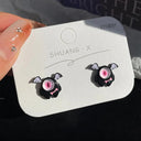 Kiss Jewelry Cute Monster Eyes Stud Earrings Trendy Kpop Fashion Gift Kiss Jewelry Cute Monster Eyes Stud Earrings Trendy Kpop Fashion Gift
