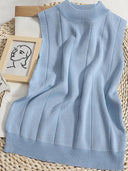 Heilar Green Knit Tank Tops Versatile Chic Summer Style Heilar Green Knit Tank Tops Versatile Chic Summer Style