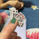 Mini Dollhouse Poker Playing Cards Set Doll Accessory Mini Dollhouse Poker Playing Cards Set Doll Accessory