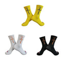 Cactus Jack Hip Hop Crew Socks Sporty Style for All Occasions Cactus Jack Hip Hop Crew Socks Sporty Style for All Occasions