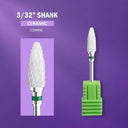 Ceramic Tungsten Nail Drill Bit Set for Manicure Buffing Ceramic Tungsten Nail Drill Bit Set for Manicure Buffing