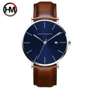 Hannah Martin Dark Blue Leather Watch Luxury Japanese Movement Hannah Martin Dark Blue Leather Watch Luxury Japanese Movement