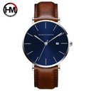 Hannah Martin Dark Blue Leather Watch Japanese Movement Hannah Martin Dark Blue Leather Watch Japanese Movement