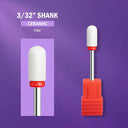 Ceramic Tungsten Nail Drill Bit Set for Manicure Buffing Ceramic Tungsten Nail Drill Bit Set for Manicure Buffing