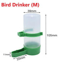 Automatic Bird Feeder Water Drinker Fountain for Parrot Cage Automatic Bird Feeder Water Drinker Fountain for Parrot Cage