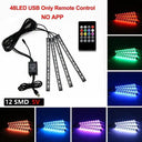 Car Interior LED Music Sync Ambient Lighting Kit Elevate Car Interior LED Music Sync Ambient Lighting Kit Elevate