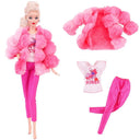 Barbie Doll Fashion Set Chic Coat and Dress for Dolls Barbie Doll Fashion Set Chic Coat and Dress for Dolls