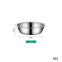 Stainless Steel Large Pet Feeder Bowl Durable and Safe Stainless Steel Large Pet Feeder Bowl Durable and Safe