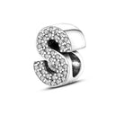 26 Letters Charm Beads Fit For Pandora 925 Silver Bracelet 26 Letters Charm Beads Fit For Pandora 925 Silver Bracelet