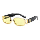 Trendy Retro Rectangle Sunglasses For Men And Women Fashion Trendy Retro Rectangle Sunglasses For Men And Women Fashion