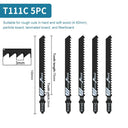 Jigsaw Blades Set T Shank For Wood And Plastic DIY Projects Jigsaw Blades Set T Shank For Wood And Plastic DIY Projects