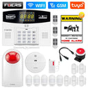 Smart WiFi GSM Alarm System with Remote Access LCD Display Smart WiFi GSM Alarm System with Remote Access LCD Display
