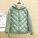 Thin Light Down Cotton Jacket For Women Short Coat Winter Thin Light Down Cotton Jacket For Women Short Coat Winter