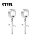 Magnetic CZ Stud Earrings Set Bold Hip Hop Jewelry Line Magnetic CZ Stud Earrings Set Bold Hip Hop Jewelry Line