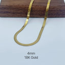 Minimalist Unisex Snake Chain Choker Necklace Gold Jewelry Minimalist Unisex Snake Chain Choker Necklace Gold Jewelry