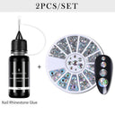 Nail Art Rhinestone Adhesive Precision UV Glue for Nails Nail Art Rhinestone Adhesive Precision UV Glue for Nails