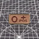 Tactical Blood Type Patch Custom Military Embroidery Gear Tactical Blood Type Patch Custom Military Embroidery Gear