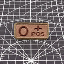 Tactical Blood Type Patch Custom Military Embroidered Gear Tactical Blood Type Patch Custom Military Embroidered Gear