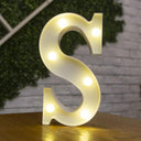Battery-Operated LED Alphabet Lights for Home and Party Decor Battery-Operated LED Alphabet Lights for Home and Party Decor