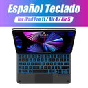 Backlit Keyboard for iPad with Trackpad and Adjustable Angles Backlit Keyboard for iPad with Trackpad and Adjustable Angles