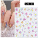 3D Sakura Blossom Nail Art Stickers for Elegant Designs 3D Sakura Blossom Nail Art Stickers for Elegant Designs