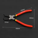 Portable Carbon Steel Snap Ring Circlip Pliers 7 Inch Portable Carbon Steel Snap Ring Circlip Pliers 7 Inch