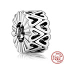 Sterling Silver Puppy Family Zircon Pendant For Dog Lovers Sterling Silver Puppy Family Zircon Pendant For Dog Lovers