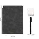 A5 Reusable Whiteboard Notebook Leather Memo Stylish Planner A5 Reusable Whiteboard Notebook Leather Memo Stylish Planner