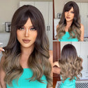 Blonde Wavy Synthetic Hair Wig For Effortless Style Comfort Blonde Wavy Synthetic Hair Wig For Effortless Style Comfort