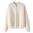 TRAFZA 2024 Autumn Women's Thick Hoodie Coat and Pants Set TRAFZA 2024 Autumn Women's Thick Hoodie Coat and Pants Set