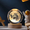 Moon Light 3D Crystal Ball Galaxy Night Light Decor Moon Light 3D Crystal Ball Galaxy Night Light Decor