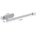 Stainless Steel Adhesive Paper Towel Holder Space-Saving Solution Stainless Steel Adhesive Paper Towel Holder Space-Saving Solution