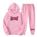 Fashion Print Men's Hoodie Set Comfortable Oversized Style Fashion Print Men's Hoodie Set Comfortable Oversized Style