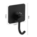 Hexkowein Storage Hook Versatile Wall Organizer Adhesive Hanger Hexkowein Storage Hook Versatile Wall Organizer Adhesive Hanger